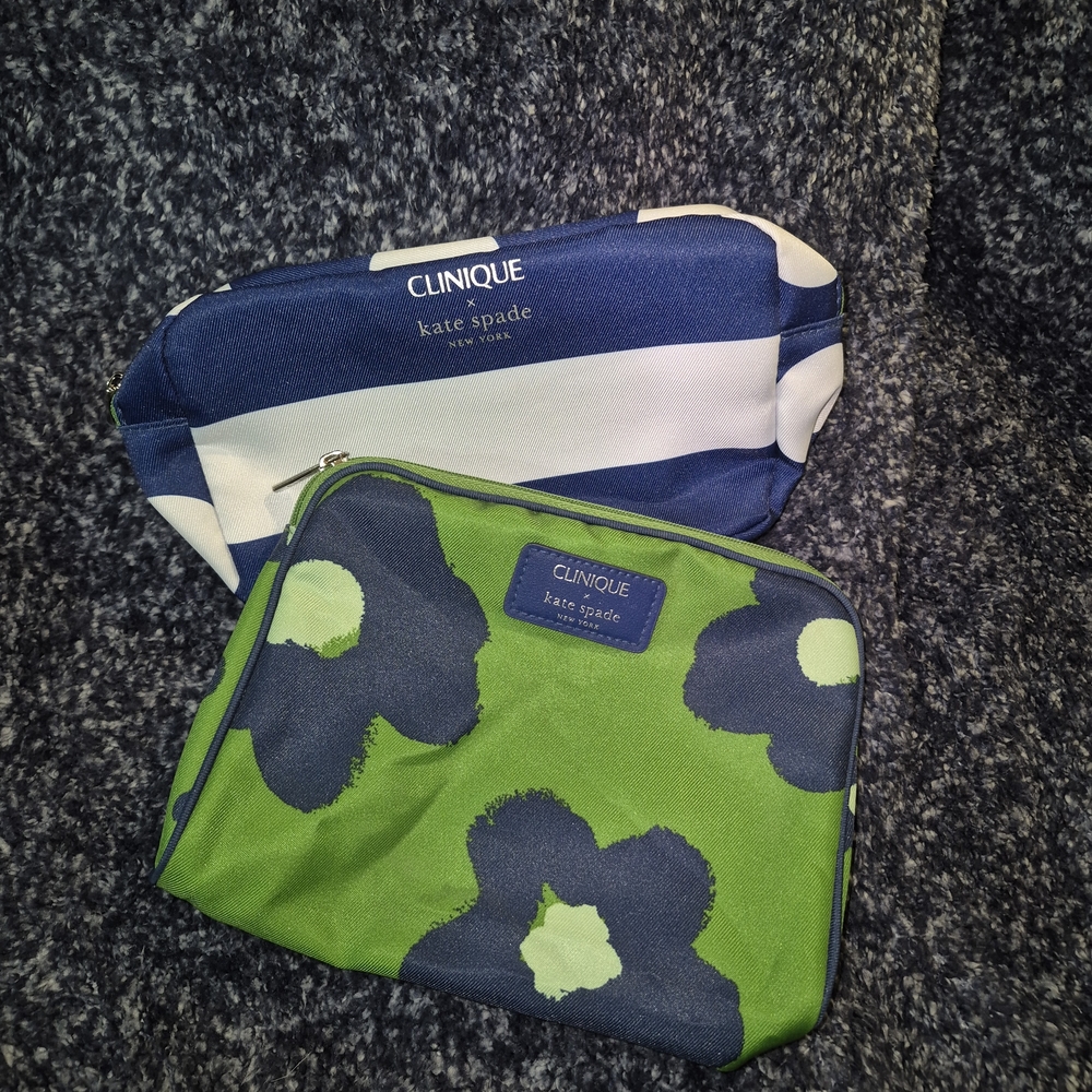 Clinique Kate Spade Cosmetic Bags